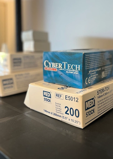 Produits et consommables dentaires destinés à la gestion des stocks d'un cabinet.